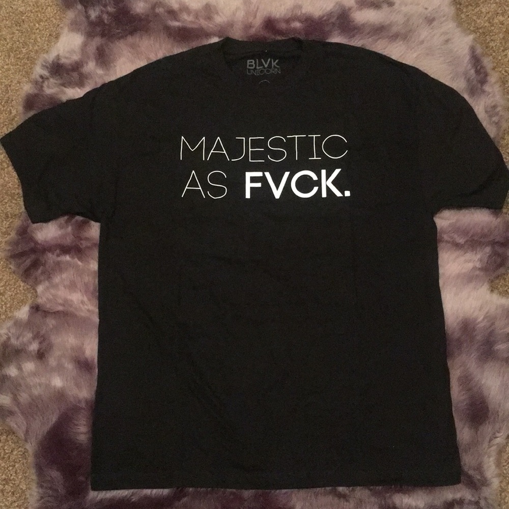 Men’s BLVK UNICORN Majestic AF. Tee